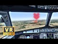 A horrible landing in vr  aerofly fs4  airbus a320