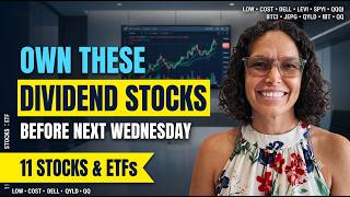 Own These Dividend Stocks & Covered Call ETFs Before Next Wednesday | Get Paid Next Dividend
