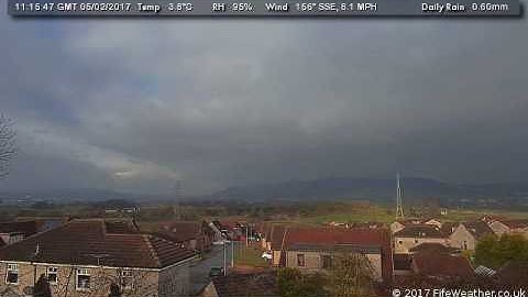 5 February 2017 - Lochgelly WeatherCam Timelapse