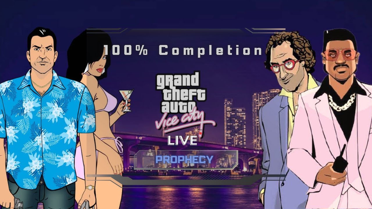 Playing GTA Vice City 100 Completion YouTube 