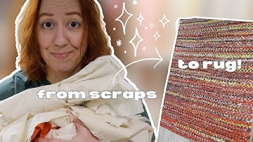 Waste Not, Weave Not: I Built a Loom to Turn Fabric Scraps into a Rag Rug
