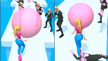 Forward vs Reverse Gaming in Gum Run 3d Upgrade | All Levels Gameplay