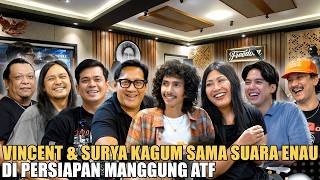VINCENT & SURYA KAGET TIBA-TIBA ENAU LATIHAN BARENG ATF.. SURPRISE DARI ANDRE!