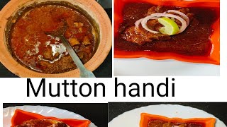 mutton handi recipe