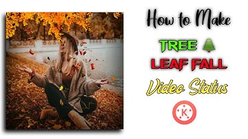 How to make tree leaf fall video status | WhatsApp status | Dekhe Sikhe