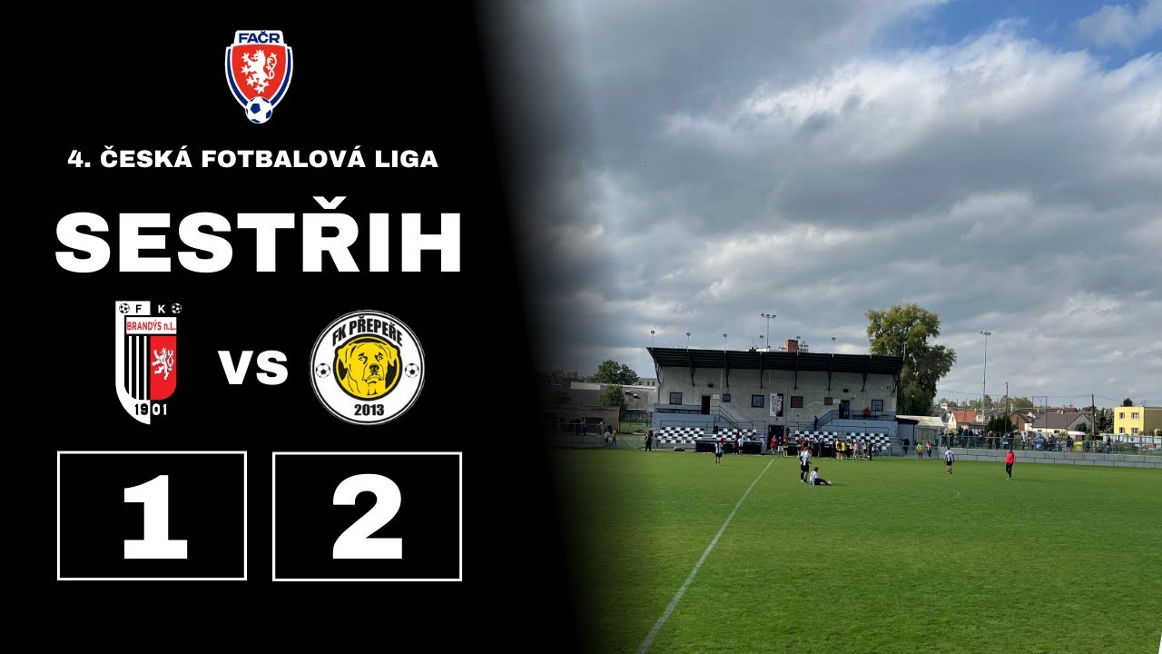 4. ČFL: FK Brandýs nad Labem - FK Přepeře