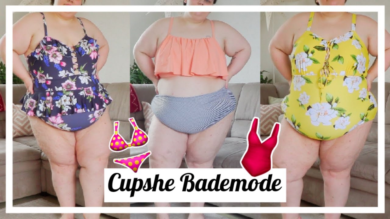 CUPSHE Bademode für PLUS SIZE 👙 ⎮ BIKINIS in 4XL ✨ ⎮ SOMMERTRENDS 2021 😍 ⎮ Try On 💗 ⎮ Our Jaily Life