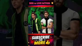 😱 Tom Holland as BEN 10? 🔥 Live Action Movie Update|#shorts #ben10 #shortsfeed #viral #telugu