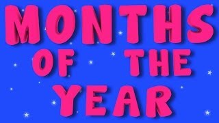 Months of the Year | Kindergarten Nursery Rhymes For Children | Videos For Toddlers by Kids Tv