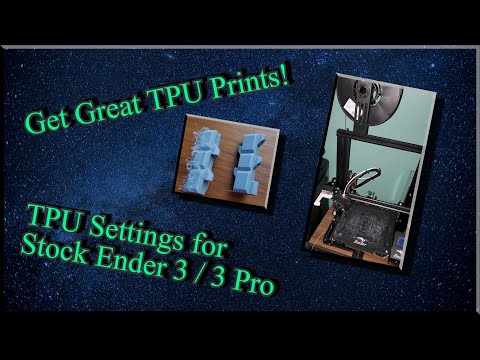 Ender 3 & 3 Pro TPU Slicer Settings