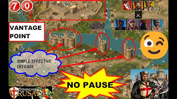 70 Vantage Point Stronghold Crusader [NO PAUSE] with voiceover version 2024 games gaming