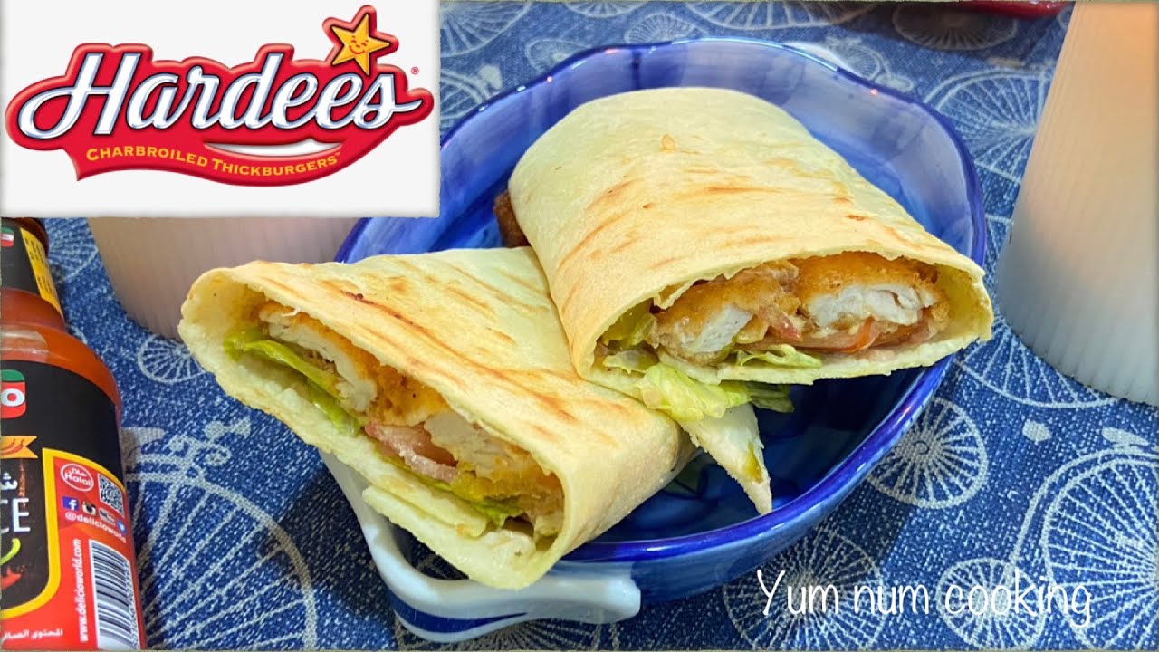 Spicy Chicken Tender Wrap From scratch Hardees Tender Wrap Copycat