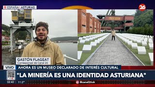 PUERTO SAN ESTEBAN DE PRAVIA y VISITA MINA POZO SOTON ASTURIAS en vivo canal 26 Gastón Flageat