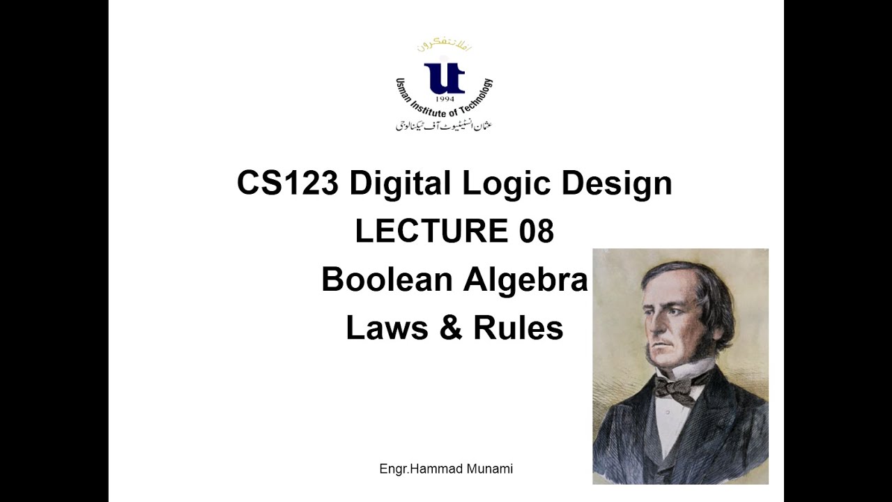 08 Laws and Rules of Boolean Algebra - YouTube