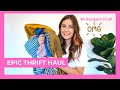 THRIFT HAUL $6 Designer Jacket | Ace & Jig Style Lookbook | Frida Kahlo Inspired