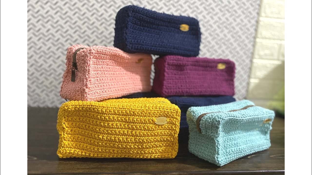 P1 Tutorial Pencil Case Crochet YouTube