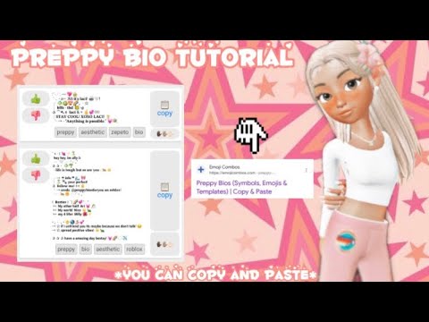 HOW TO HAVE A AESTHETIC OR PREPPY BIO IN ROBLOX! 