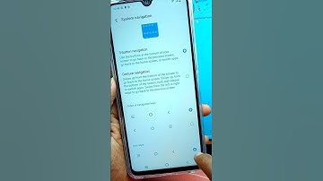 how to change navigation bar on vivo || back button setting