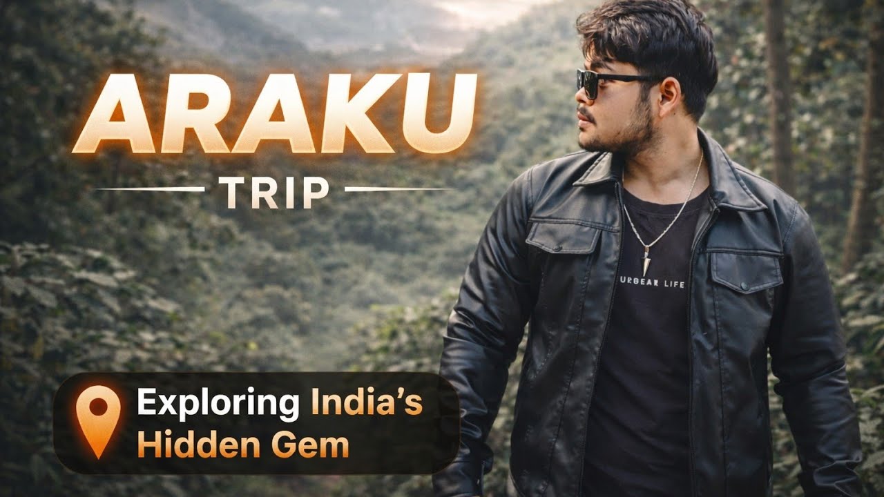 ARAKU VLOG - from ggv to Araku ..... college trip