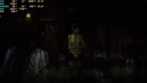 Fatal Frame: Maiden of Black Water (Max Settings) - RX 6600M - R5 5600H - Lenovo Legion 5 (2021)