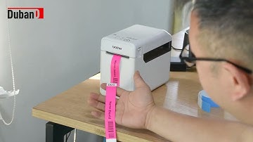 Custom Thermal Wristbands  Print Your Own Barcode & QR Code Easily.