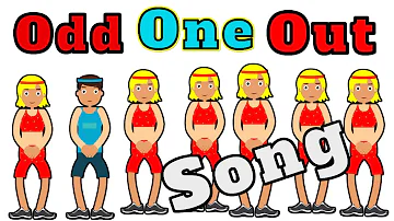 THE ODD ONE OUT SONG sorting & matching game song (inclusion & belonging themes) The Bopalongs 🧦🧦🧦🧤