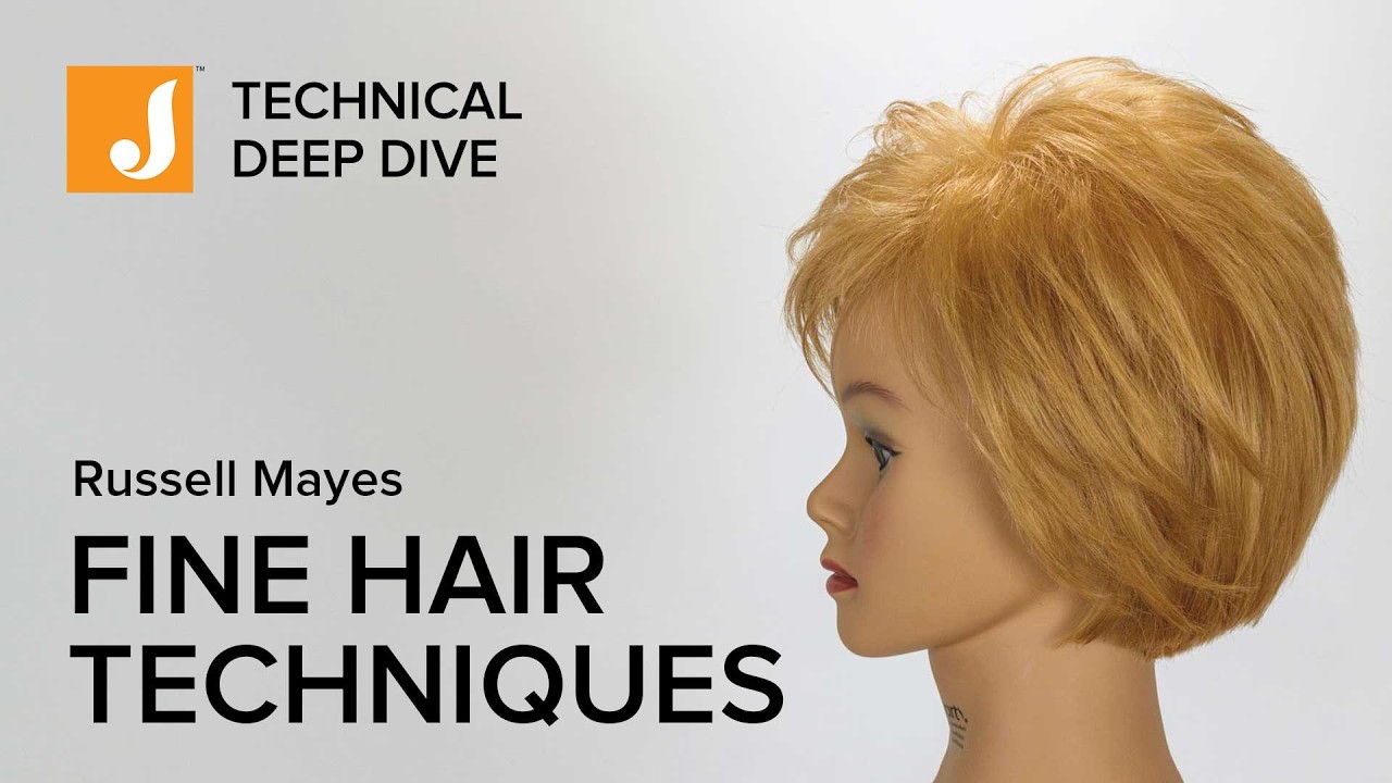 Техники стрижки тонких волос для придания им большего объема.