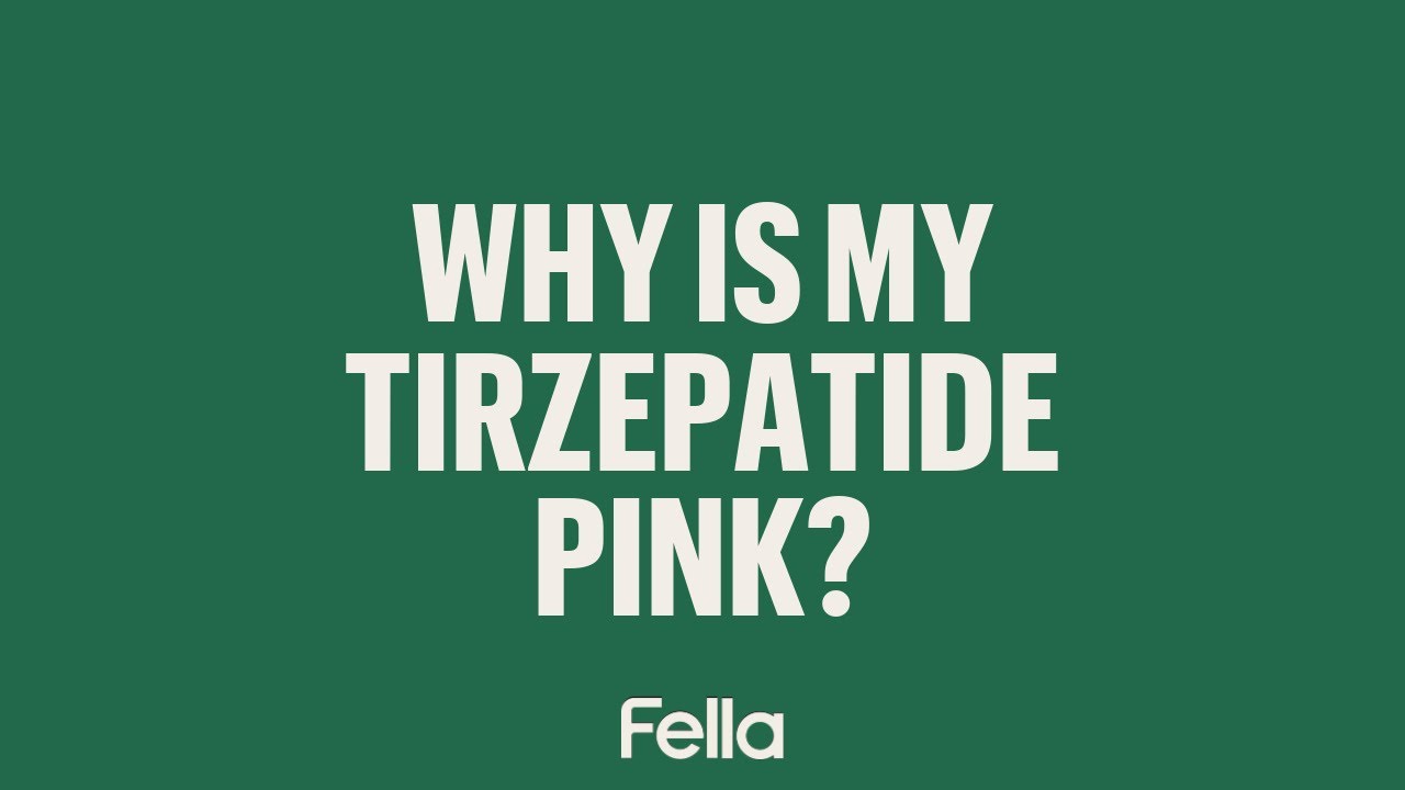 is tirzepatide pink Why Is My Tirzepatide Pink? Causes and Safety Concerns