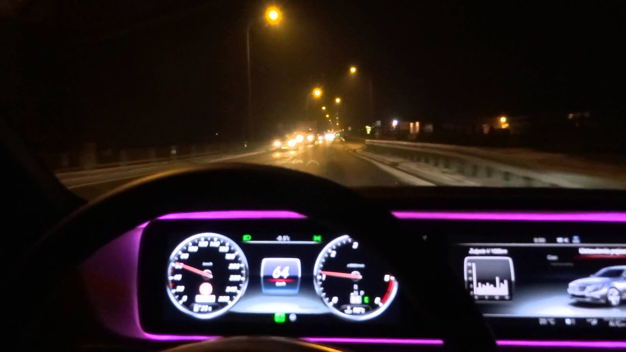 2016 Mercedes-Benz S-Class S350 Long Test Drive Night Driving ILS Led