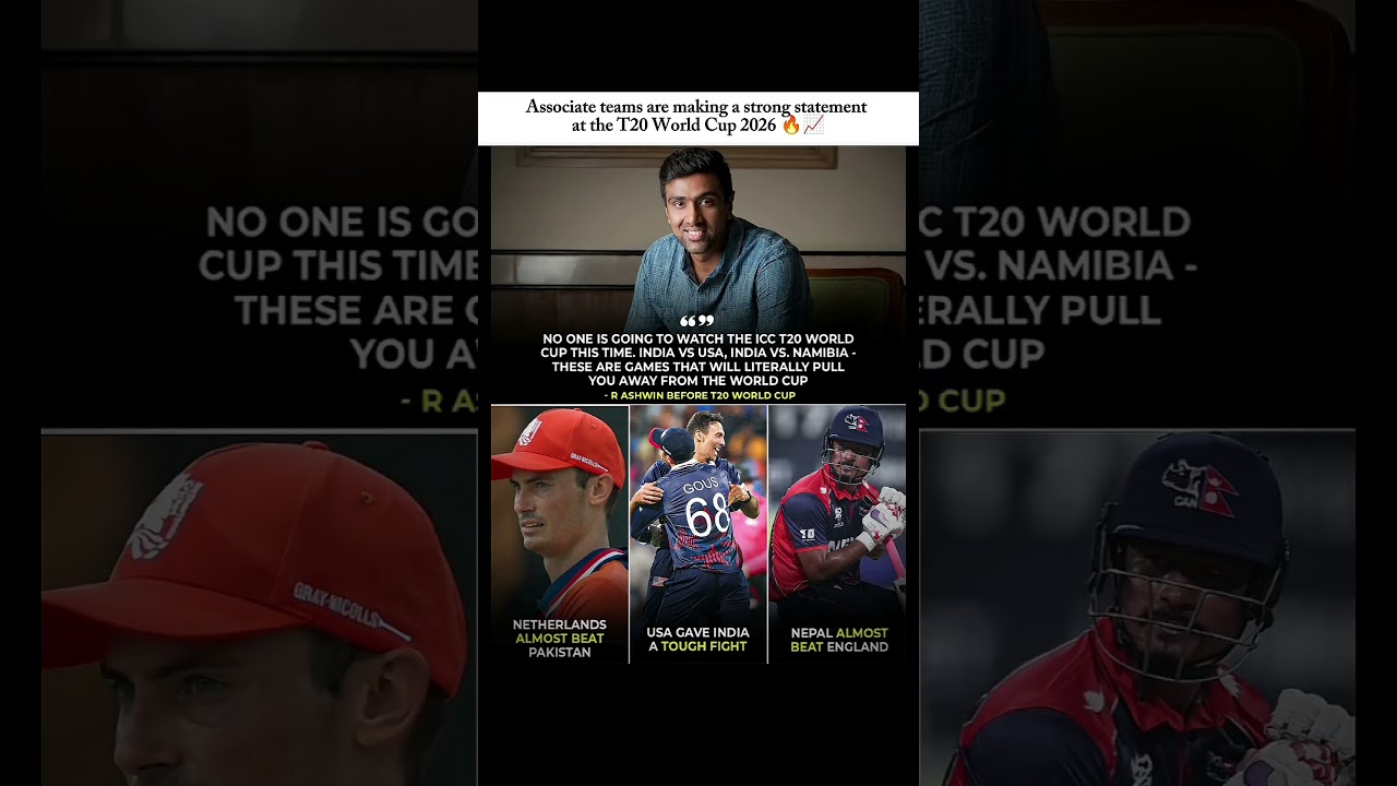 Associate teams shine in T20 WC 2026 🔥📈