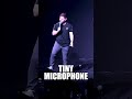 Tiny Microphone #short #shortking #tour #standup