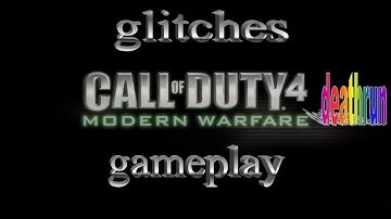 cod4 - deathrun glitches/gameplay
