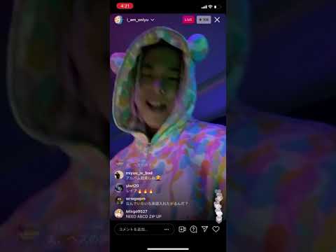 Only U 新曲2 feat.HEZRON & young sticky wom【インスタライブ】