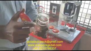 Semi Automatic Lug Capping Machine