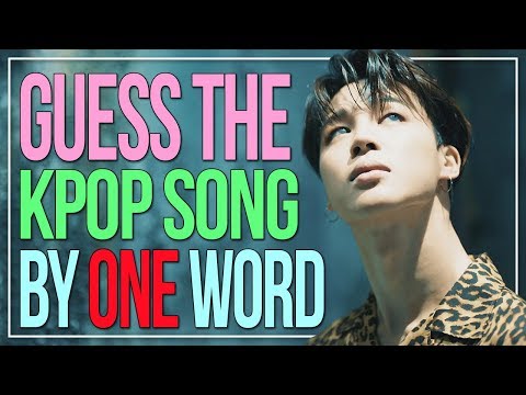 GUESS THE KPOP SONG BY ONLY ONE WORD 😨 | KPOP Challenge | Difficulty: Easy