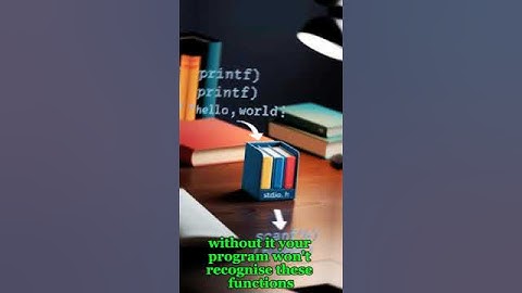 Why do we use stdio.h header file in C programming