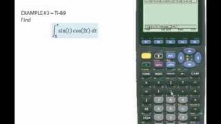 Tricks for Performing Integration on a TI-89