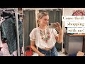 AMSTERDAM THRIFT STORE TRY ON + FAREWELL DINNER | ANDREA CLARE IN AMSTERDAM