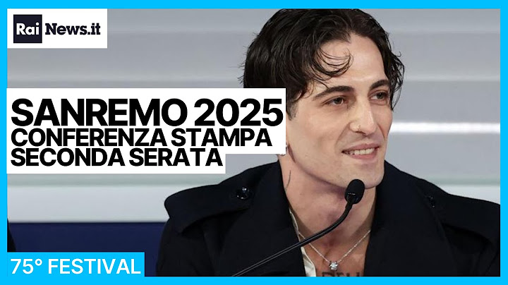 Sanremo 2025, seconda serata: la conferenza stampa integrale con gli ospiti del 12 febbraio