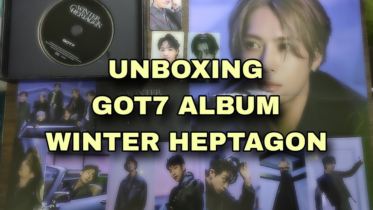UNBOXING GOT7 ALBUM WINTER HEPTAGON - HEPTAGON & WINTER VER. - YouTube