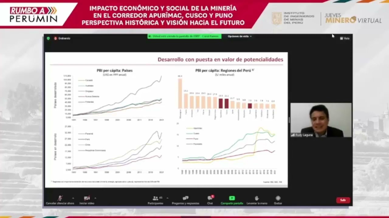 APURÍMAC DIO EL SALTO DE INGRESOS CON EL PROYECTO MINERO LAS BAMBAS