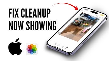 How to Fix Cleanup Not Showing on iPhone Photos