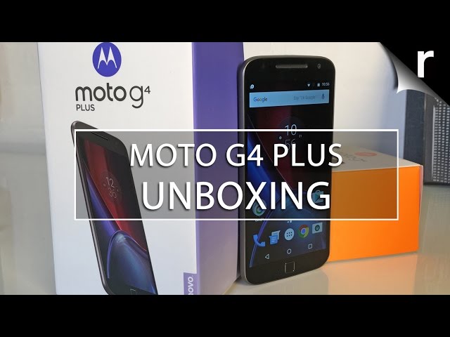 Motorola Moto G4 Plus Unboxing