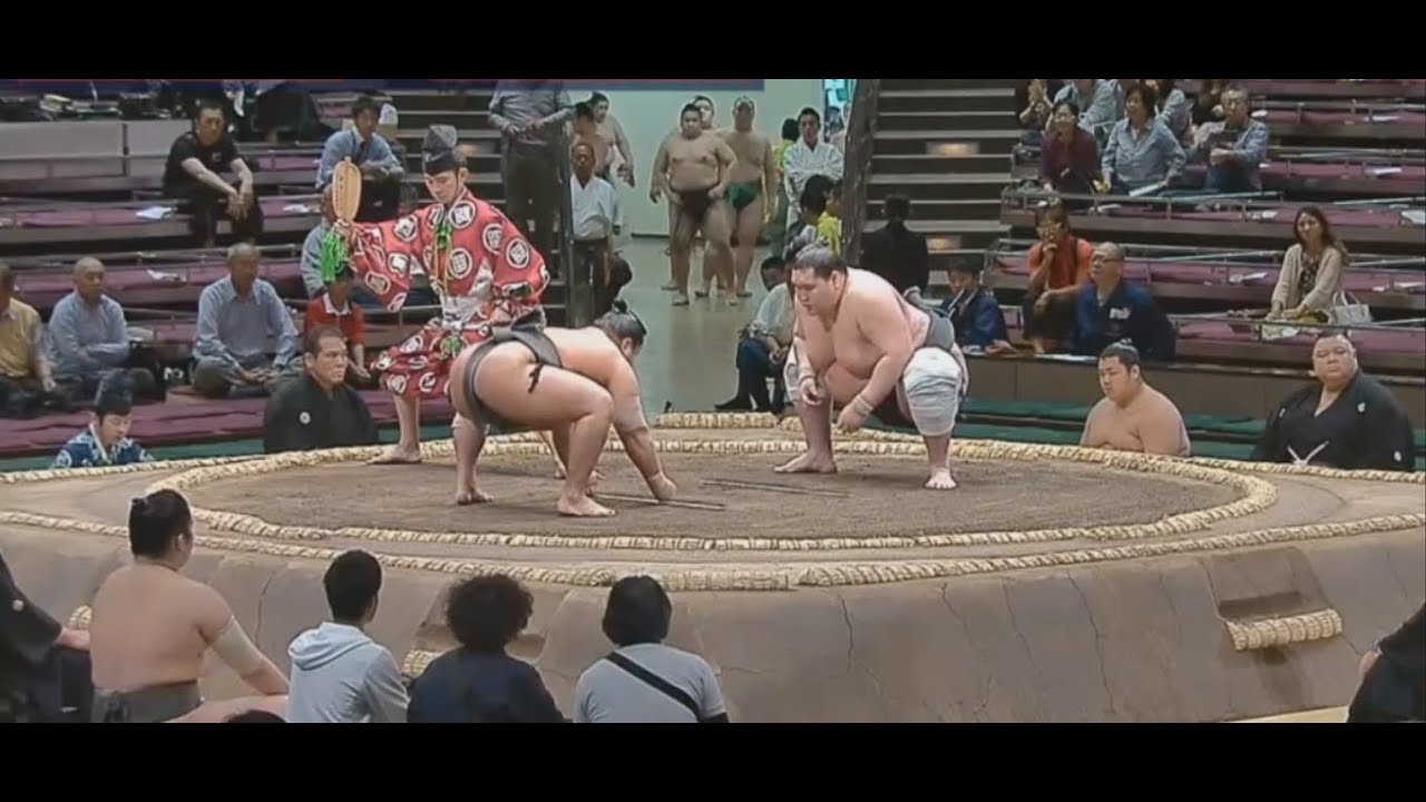 15 may 2019 lotto results Terunofuji v Kasugaryu Sumo Day 4 Natsu basho 15 May 2019