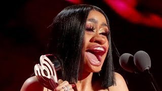 Cardi B Speech But She Only Makes Weird Noises