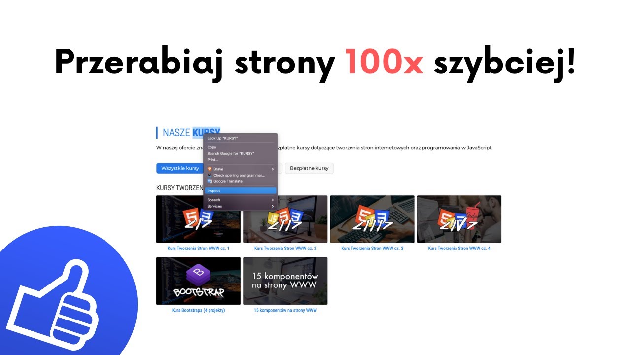 Trik na 100x szybsze przerabianie stron! ????