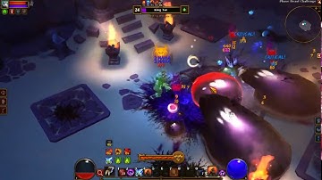 Torchlight 2 Phase Beast Challenge (Lv24 Berserker vs 3x SLIME) Veteran Difficulty
