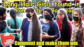 Long hair girls found in Pondy Bazaar TNagar Chennai | Comment and make  your favourite Win - YouTube