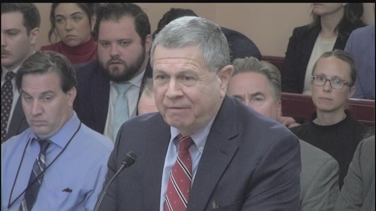 Local prosecutor addresses committee on death penalty - YouTube