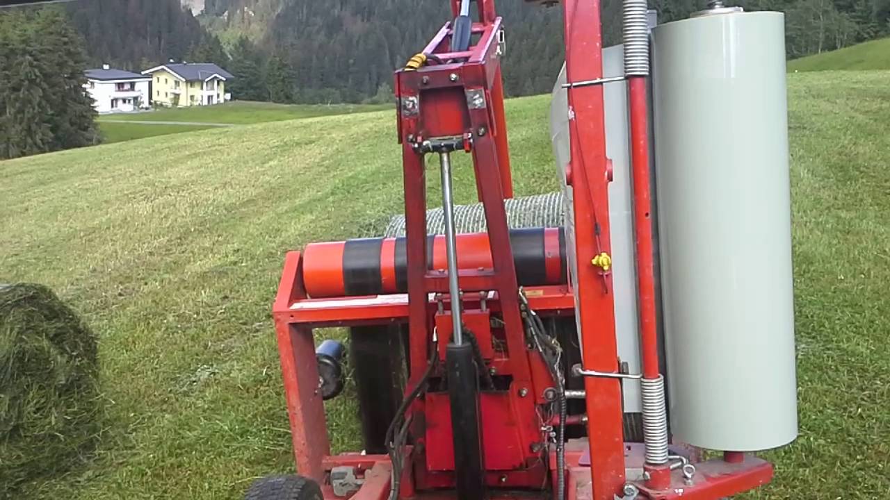 Silo wickeln mit Mascar Ballenwickler